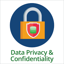 Data privacy and confidentiality illustration